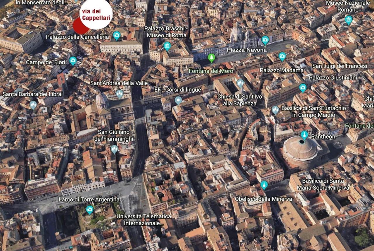 Delizioso Appartamento A Campo De' Fiori โรม ภายนอก รูปภาพ